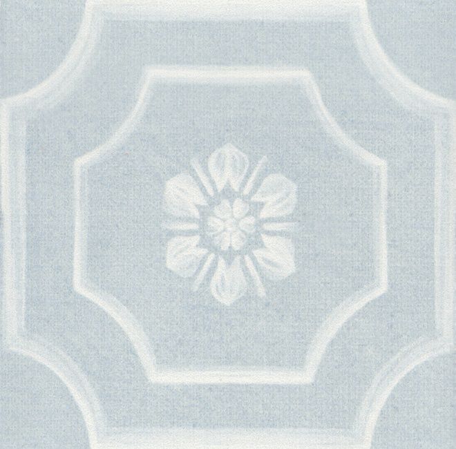 Керамогранит Вставка Каподимонте голубой 10x10