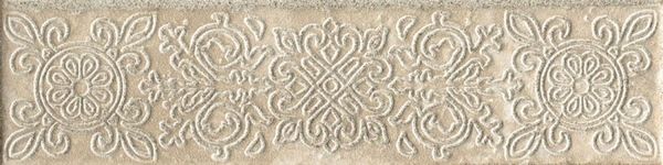Керамогранит Фриули Беж Бордюр Орхидея 7,2x30