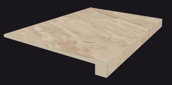 Ступени Портофино Беж Ступ.45 Фронт Шлиф 33x45