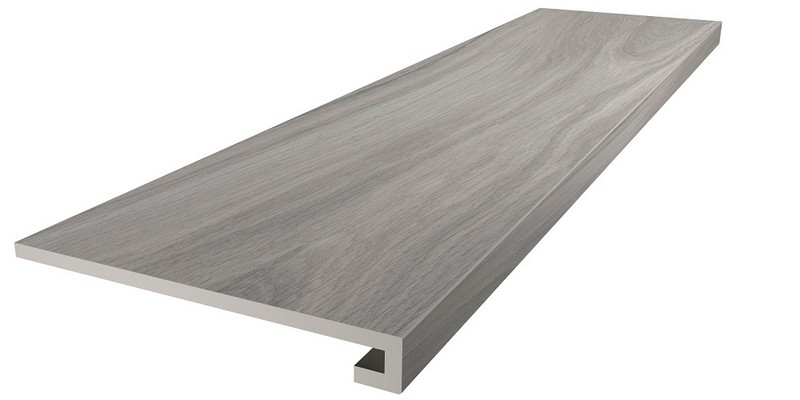 Ступени kerama marazzi sg518720r\gcf клееная Монтиони серый матовый обрезной 33x119.5
