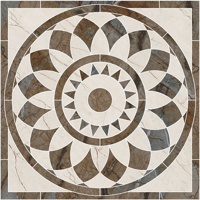 Керамогранит Декор Театро наборный 100x100