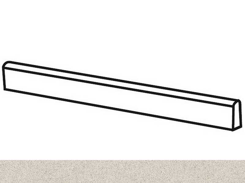 Керамогранит solid white battiscopa 7,2x60