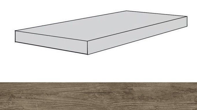 Ступени Айконик Мока ступень угловая правая 33x160