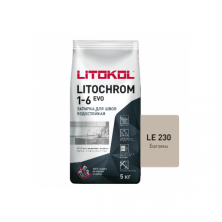 Цветная цементная затирка Литокол LITOCHROM 1-6 EVO 5кг LE.230 багамы