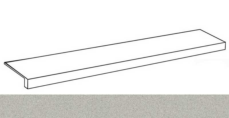 Ступени solid silver gradino 30x120