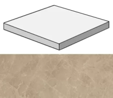 Ступени marvel elegant sable  scalino angolare 33x33