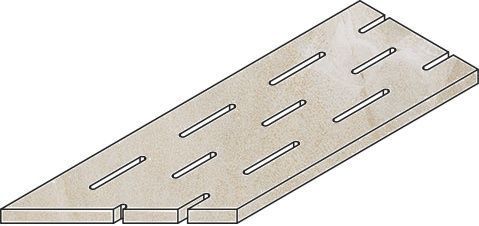 Керамогранит УАЙТ РЕШЁТКА 20x60 ЛЕВ 20x60