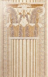 Керамическая плитка Декор Феличе капитель 25x40