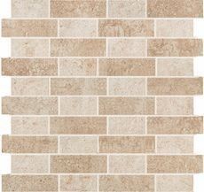 Мозаика sunrock rapolano beige + jerusalem ivory mosaico fabric 30x30