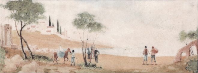 Керамическая плитка декор форио пастораль ad\a228\15067 15x40