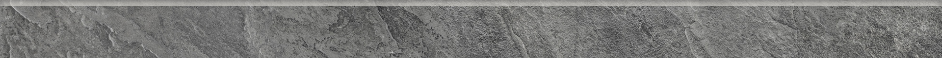 Плинтус Керранова krater dark grey серый 7.6x120