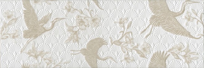 Керамическая плитка Гарса структура обрезной 25x75