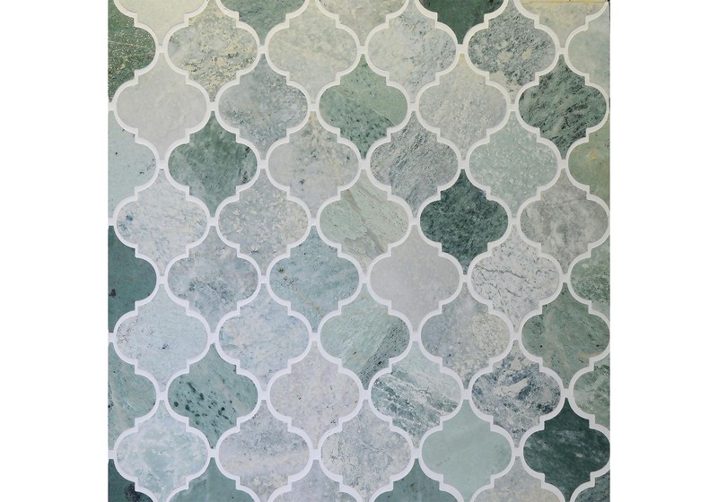 Мозаика rovena green 25x33.5
