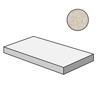 Ступени эра айвори угловая левая 33x60