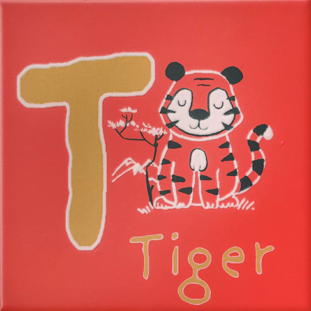 Керамическая плитка Декор kerama marazzi os\a232\5107 Зоопарк t матовый 20x20