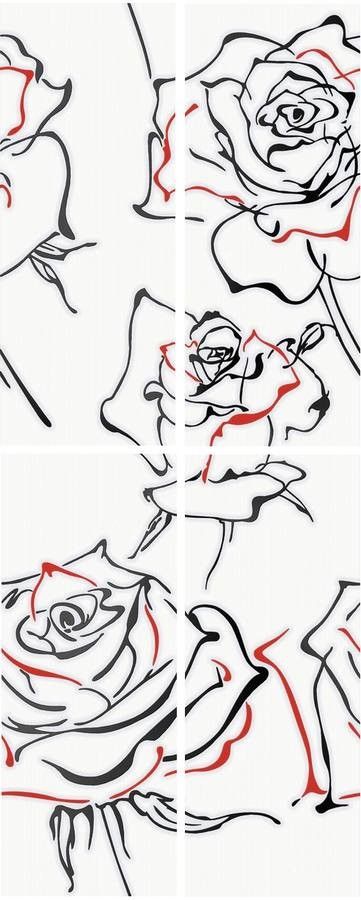 Керамическая плитка splendida rosa 1c 40,2x101