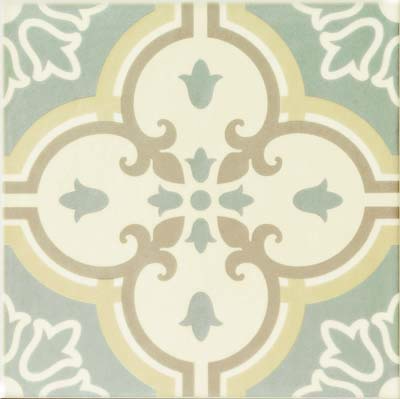 Керамическая плитка majolika ornament a декор 20x20