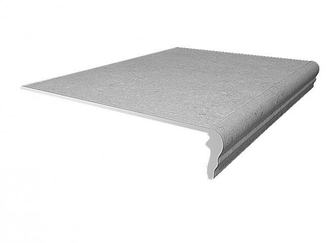 Ступени Ступень фронтальная Аллея серый светлый 30x30