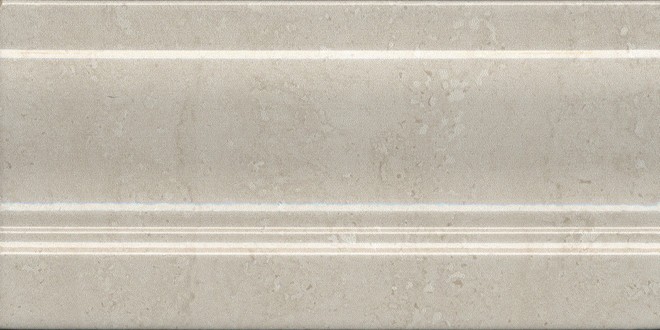 Керамическая плитка Плинтус Туф бежевый светлый 10x20