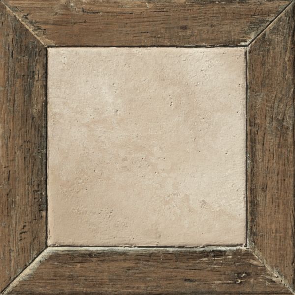 Керамогранит Гарда Белый Фрэйм 45x45