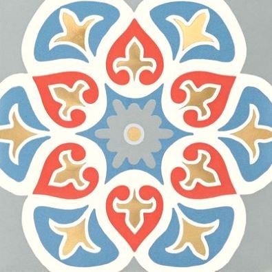 Tubadzin Patch White Decor декор бежевый для ванной