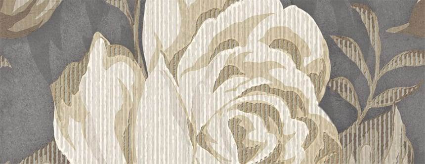 Керамическая плитка Фиори Гриджо бордюр 7.5x20