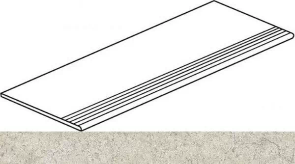 Керамогранит Ступень Италон discover white gradino 30x120 натуральный 30x120