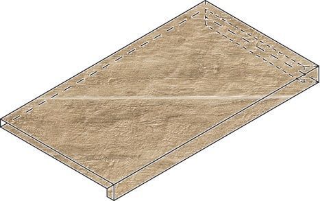 Ступени ОЛИВ Х2 СТУП.33x60 УГЛ.ПР 33x60