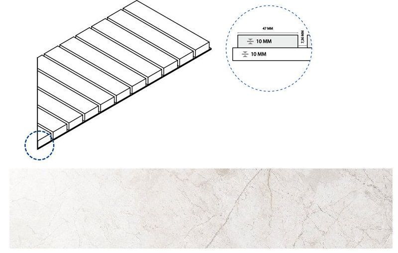 Керамогранит пур решётка стрим 10 пр 25x60