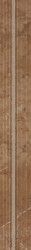 Керамическая плитка armonia 513 wall border light brown matt 7,5x90