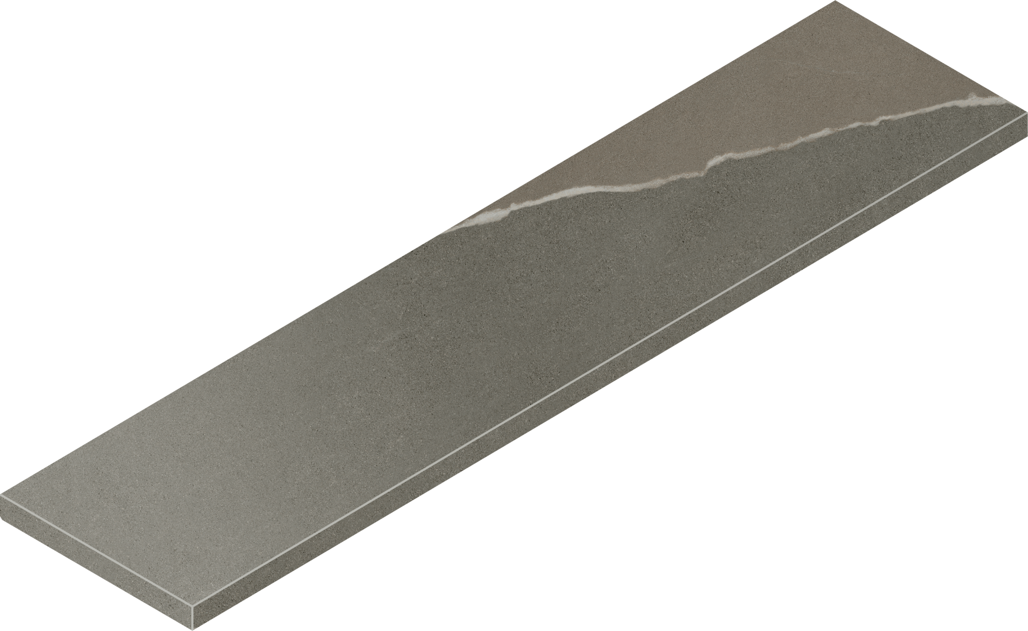 Ступени arcadia brown левая 33x120