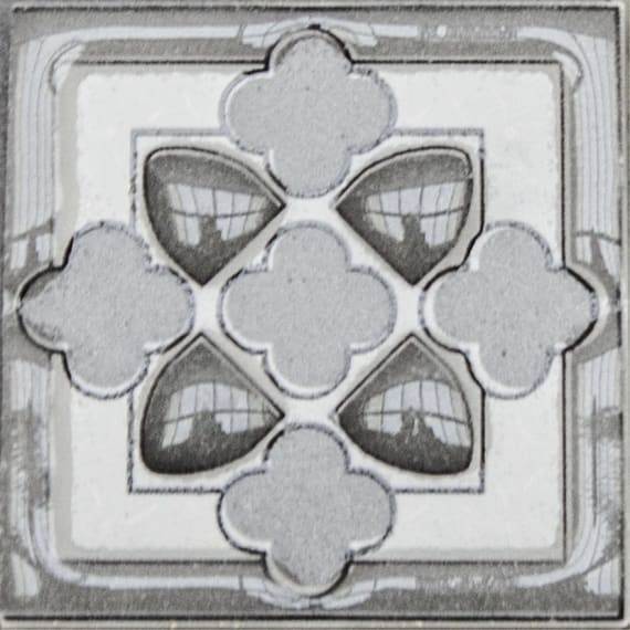 Керамогранит Бьянка Каррара вставка 7x7