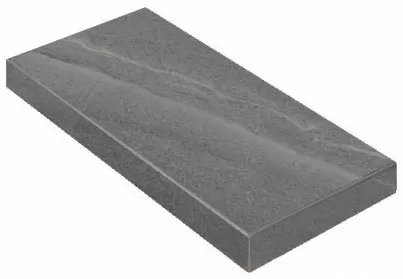 Ступени КОНТЕМПОРА КАРБОН СТУП.УГЛ.ПР 620070001467 33x80