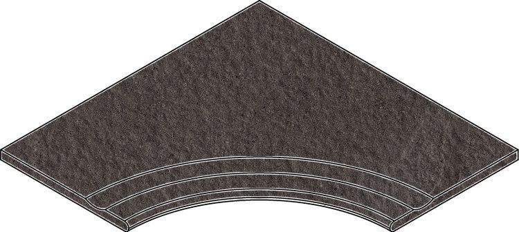 Керамогранит КАРБОН БОРtИК 60x60 С ВЫЕМКОЙ УГЛ.ЗАКР 60x60