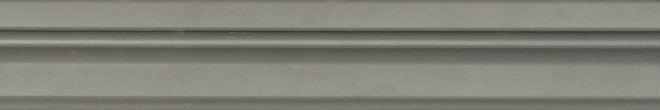 Керамическая плитка Бордюр Багет Магнолия зеленый обрезной 5x30