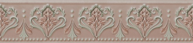 Керамическая плитка Бордюр Фару розовый обрезной 5,5x25