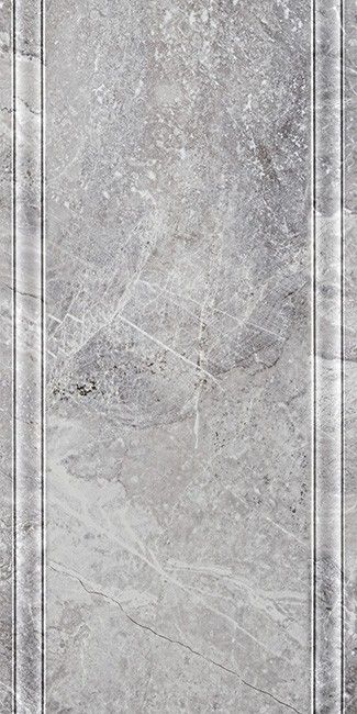 Керамическая плитка versus плинтус серый 30x60