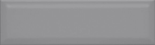 Керамическая плитка аккорд серый тёмный грань 8,5x28,5
