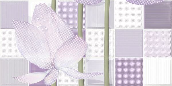 Керамическая плитка lotus 3 24,9x50