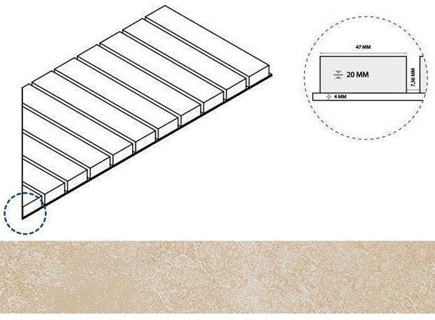 Керамогранит магнезио решётка стрим 20 пр 25x60