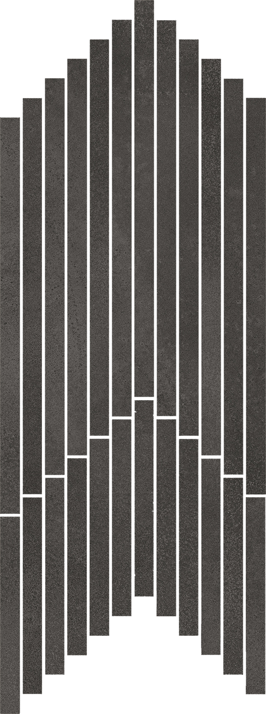 Мозаика Линате Браун  Стрип 17.7x53.3