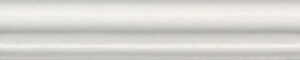 Керамогранит Бордюр Багет Тортона белый 3x15