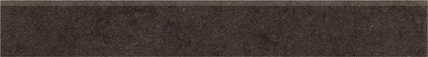 Керамогранит плинтус фьорд коричневый тёмный обрезной 9,5x60