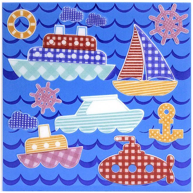 Керамическая плитка Декор Морская прогулка ar53\5055 20x20