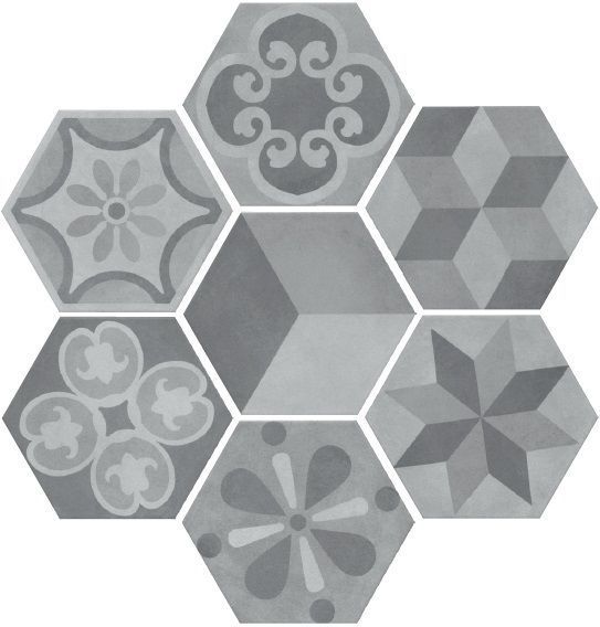 Керамогранит Пуату микс 20x23,1