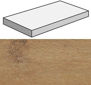 Ступени Оак Резерв Пьюр Угловая Правая 33x120