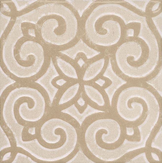 Керамогранит Декор Про Стоун ковёр центр светлый беж 30x30