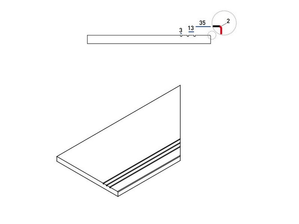 Керамогранит grigio bor.30x60 grip dx 30x60