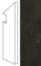 Керамогранит marvel absolute brown  battiscopa sag.dx 7,2x30