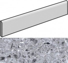 Керамогранит terrazzo light grey 7,6x60